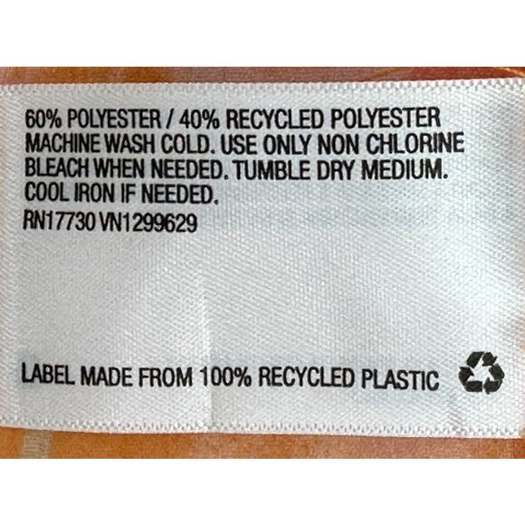 Wild Fable Ruffle Floral Orange Sheer Duster Cover Up Jacket Kimono Boho M - Picture 5 of 6